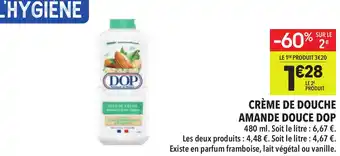Supeco Crème de douche amande douce dop offre