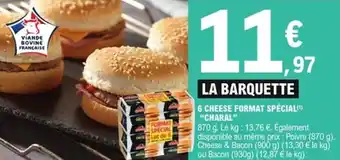 E.Leclerc Express 6 cheese format spécial charal offre