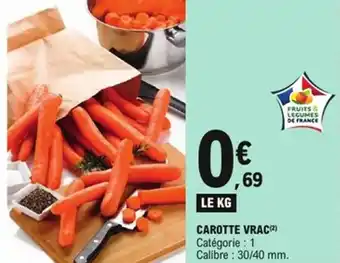E.Leclerc Express Carotte vrac offre