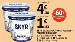 E.Leclerc Express Skyr 0% mat.gr. maxi format danone du monde offre