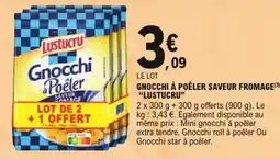 E.Leclerc Express Gnocchi à poêler saveur fromage lustucru offre