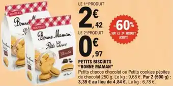 E.Leclerc Express Petits biscuits bonne maman offre