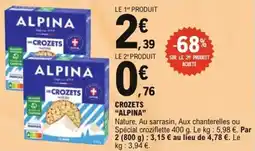 E.Leclerc Express Crozets alpina offre