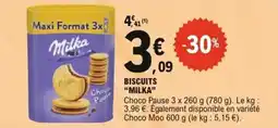 E.Leclerc Express Biscuits milka offre