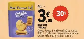 E.Leclerc Express Biscuits milka offre