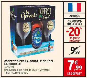 Intermarché LA GOUDALE Coffret bière la goudale de noël offre