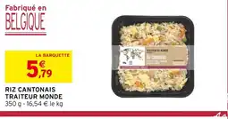 Intermarché Express Riz cantonais traiteur monde offre