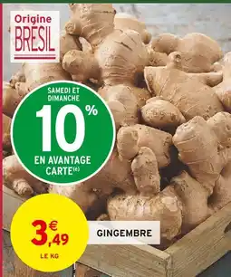 Intermarché Express Gingembre offre