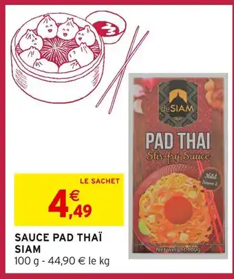 Intermarché Express SIAM Sauce pad thaï offre
