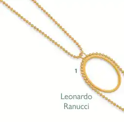 E.Leclerc LEONARDO RANUCCI Collier, 42 cm offre