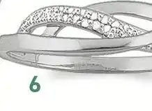 E.Leclerc Bague diamants 0,04 ct taille 54 offre