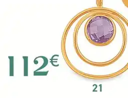 E.Leclerc Pendentif améthyste offre