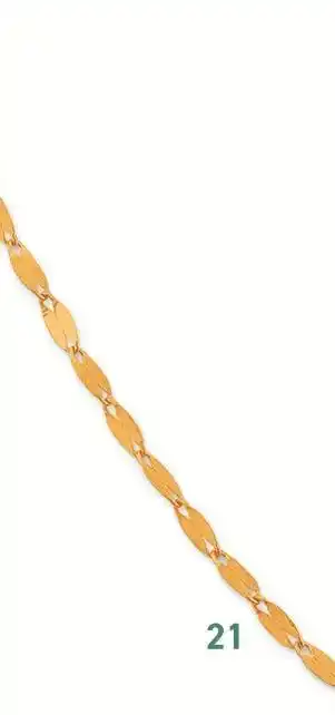 E.Leclerc Bracelet maille fantaisie, 18 cm offre
