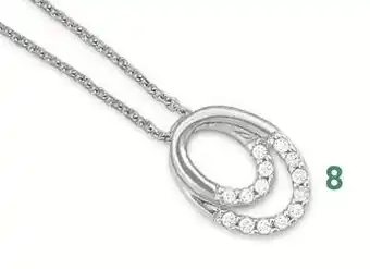 E.Leclerc Collier oxydes de zirconium offre