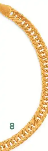 E.Leclerc Bracelet maille gourmette diamantée offre