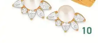 E.Leclerc boucles perle de culture et oxydes de zirconium offre