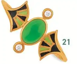 E.Leclerc Bague verre, oxydes de zirconium et laque offre