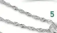 E.Leclerc chaine maille fantaisie offre