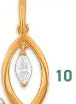 E.Leclerc pendentif oxyde de zirconium offre