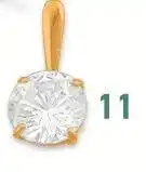 E.Leclerc pendentif oxyde de zirconium offre