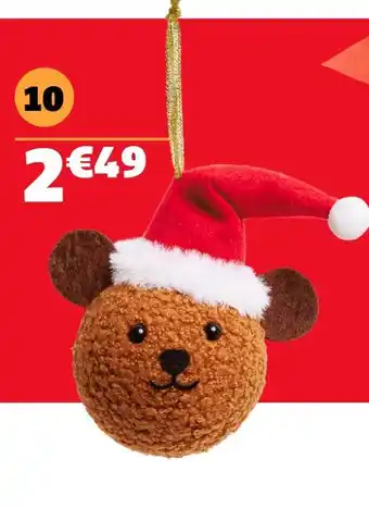 Gifi Boule ourson ø8cm offre