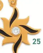 E.Leclerc pendentif oxyde de zirconium et laque offre