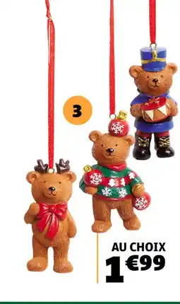 Gifi Oursons à suspendre offre