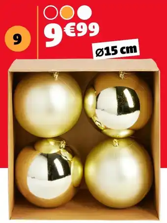 Gifi Kit 4 boules offre