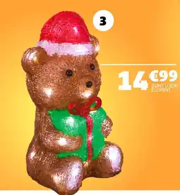 Gifi Ourson acrylique offre