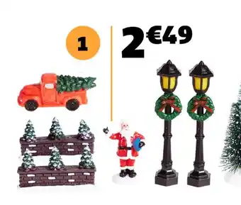 Gifi 8 accessoires pour village animé offre