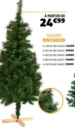 Gifi Gamme Ontario offre