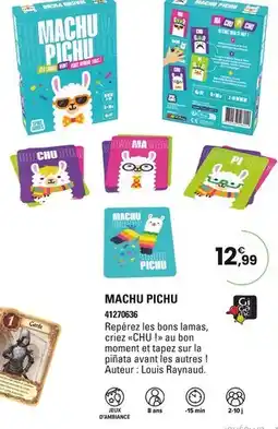 JouéClub Gigamic Machu Pichu offre