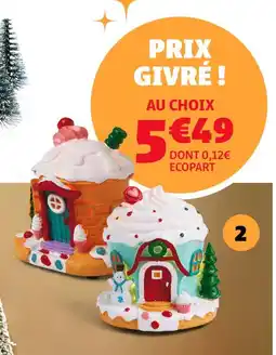 Gifi Maison cupcake led offre