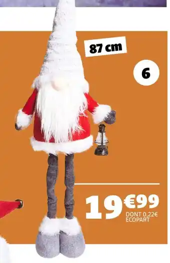 Gifi Décoration gnome offre