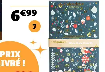 Gifi Calendrier de l’avent bougie offre