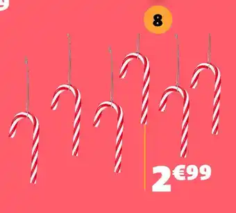 Gifi 6 sucres d’orge à suspendre offre