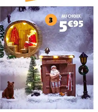 Gifi Scénette de noel offre