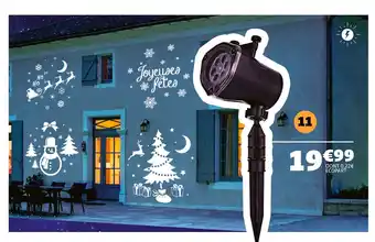 Gifi Projecteur led solaire offre