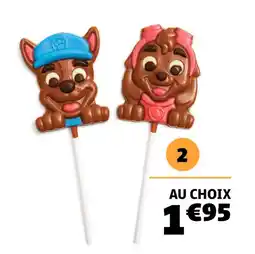 Gifi Sucette en chocolat offre