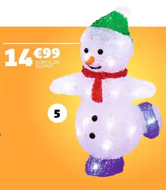 Gifi Bonhomme de neige offre