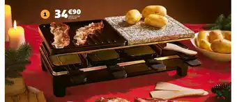 Gifi Appareil à raclette 8 personnes offre