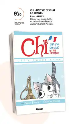 JouéClub Hachette Jeunesse Chi - Une vie de chat en France offre