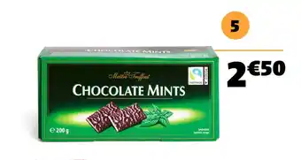 Gifi Chocolat noir fourré à la menthe offre