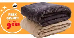 Gifi Plaid fausse fourrure offre