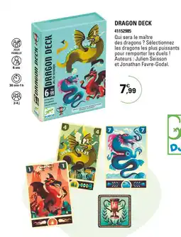 JouéClub Dragon Deck offre