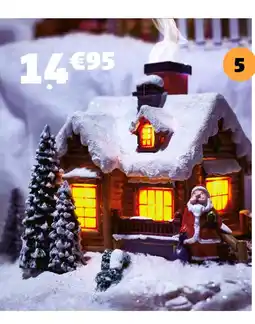 Gifi MAISON ENNEIGÉE DE NOËL AVEC VRAI offre