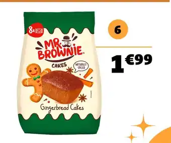 Gifi MR BROWNIE Gingerbread Cakes offre