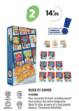 JouéClub Captain Games Duck et Cover offre