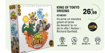 JouéClub IELLO King of Tokyo Origins offre