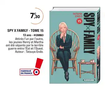 JouéClub Kurokawa Spy x Family - Tome 15 offre